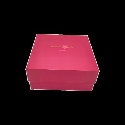 China Factory Customization Recyclable Cardboard Gift Box Gold Stamping Packaging for sale