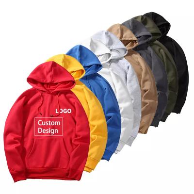 China Anti-wrinkle Wholesale Unisex custom hoodies streetwear hoodie 100% cotton Usa size sweatshirt women vintage hoodie for sale