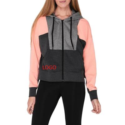 China Anti-wrinkle OEM Breathable hoodie women's  Custom color size LOGO gym graphic woman hoodies sweatshirts hoody sport woman for sale