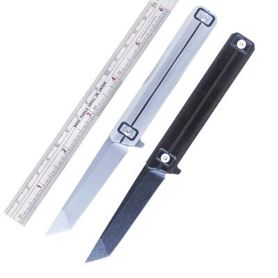 China New D2 High Carry Knife Camping Self-defense Outdoor Knife Easy Folding Outdoor Portable Folding Knife for sale