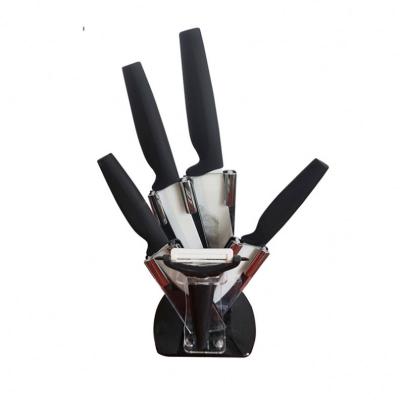 China OEM Kitchen 5Pcs Disposable Ceramic Knives Set Available Ceramic Knife Set for sale