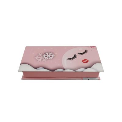 China Handmade Custom Packaging Lash Cases Christmas Lash Box for sale