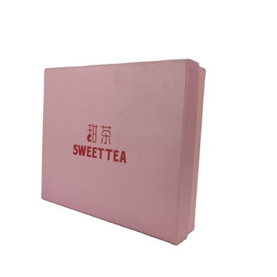 China Luxury Rigid Paper Box Rigid Cardboard 2 Pieces Top And Bottom Paper Gift Packaging Boxes For Dress, Apparel, Underwear With Custom Logo for sale