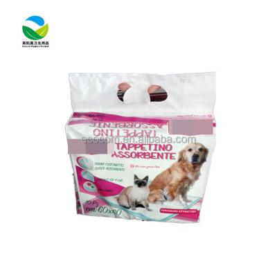 China Viable High Quality Pet Supplies 60x60cm Viable Disposable Pee Pads Biodegradable Pet Pads for sale