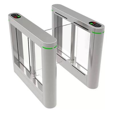 China Security Access Control Management Supermarket Entrance Swing Barrier Turnstile Swing Gate Fence Swing Gate Driveway for sale