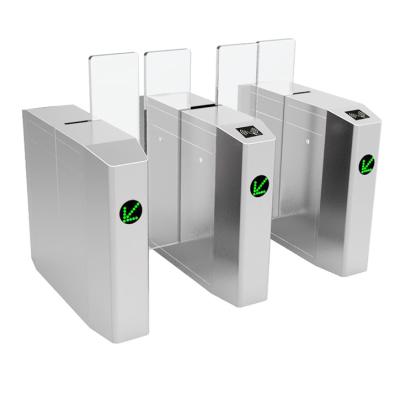 China Security Access Control Management Stainless Steel 304 Sliding Turnstile Speed Sliding Turnstile Gate Full Height Baffle Automatic Sliding Barrier Gate Turnstile for sale