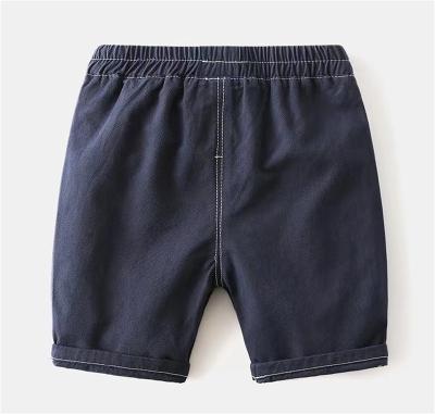 China 2022 new boy's clothing anti-pilling 2022 summer children's casual children's pants baby five-point pants pants pocket summer boy shorts for sale