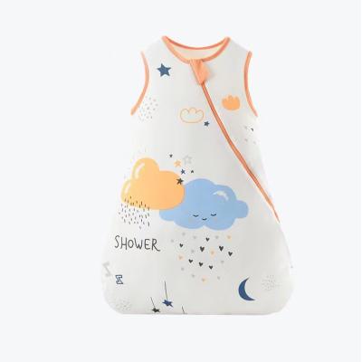 China Breathable Newborn Children Autumn And Winter Cotton Baby Pure Newborn Pajamas Cartoon Soft Sleeping Bag for sale