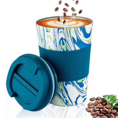 China Sustainable 380/510ml Stainless Steel Travel Coffee Mug Eco Friendly Double Walled Vacuum Insulated Reusable Sport Water Tumbler Cup Thermos for sale