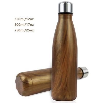 China BPA Free Stainless Steel Viable Vacuum Insulated Shape Double Wall Thermos Flask Cola Metal Water Bottle Leak Proof Reusable Sports for sale