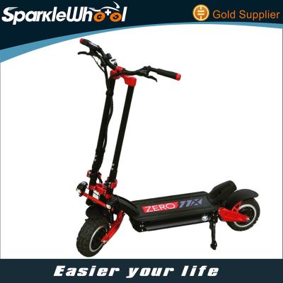 China 3200w 72v 100kph Big Wheel Unisex Powerful Fastest Damping Zero 11x Electric Scooter for sale