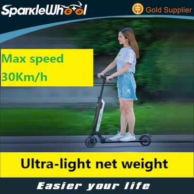 China fast carbon fiber battery light wheel detachable electric scooter F0 folding cheap 2 wheel stand scooter 5 inch for sale