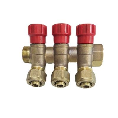 China KJ Modern Brass Fittings 4 Various Ways For Pex Pipe for sale