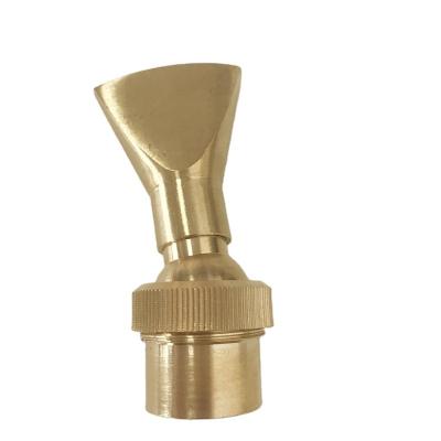 China Corrosion Resistance Cheap Brass Irrigation Pump Sprinkler Copper Garden Water Sprayer Nozzle for sale