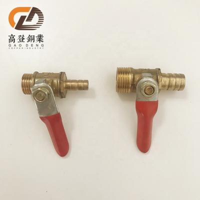 China General Brass Cheap Small Mini Ball Valve For Oil And Gas Water Air Brass Ball Valve for sale