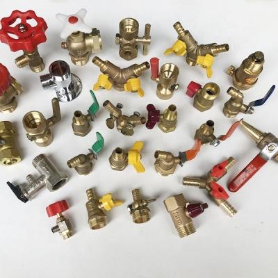 China General high quality brass valve male thread with gas nozzle in Zhuji for sale