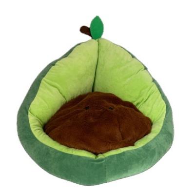 China Plush Seat Toy Shaped 3d Sofa Series Neck Pillow Fruit Shaped Plush Dog Sleep Cushion for sale