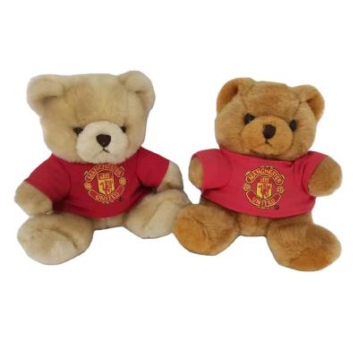 China Wholesale Cute Custom Plush / Teddy Bear Plush Bear Toy With Different Colors T-shirt for sale