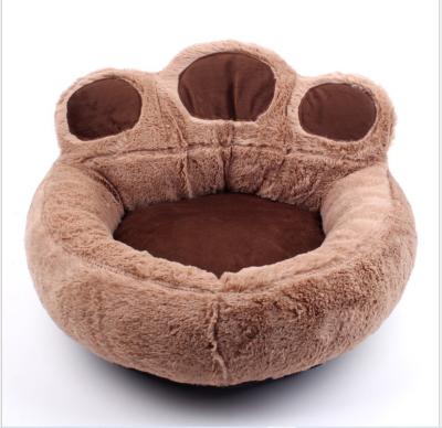 China Plush Square Plush Pet Bed Room For Cat Dog Products Sofa Dog Bed Cushion Along for sale