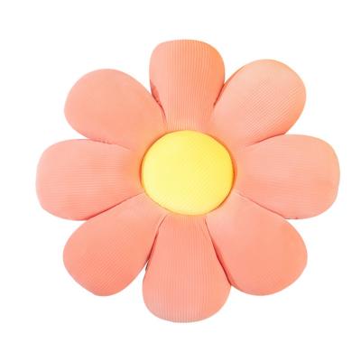 China 2021 Plush Cute Design Kids Friendly Chair Back Cushion Flower Shape Home Decor Soft Cushion for sale