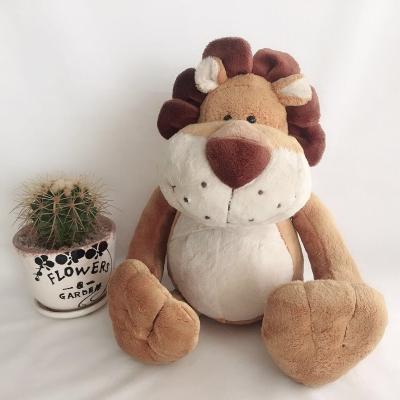 China Cute Baby Toy Plush Stuffed Lion Sitting Toy for sale