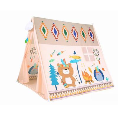 China Sports Toy Play House Parent-child Toy Tent Spring Outing Children's Play Tent Outdoor Super House Indian Baby Yurt Toy Castle for sale