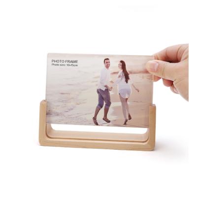 China Home Decor Handmade Natural Solid Wood Picture Frame Modern Solid Wood Photo Frame Solid Wood Frame for sale