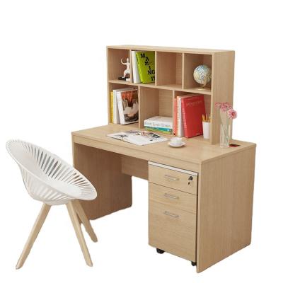 China Modern Bookcase Computer Survey Table Desk (Size) Modern Design Furniture Movable 3 Tiers Adjustable Home Wooden Shelf Wooden Bookshelf for sale