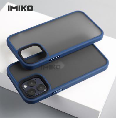 China 2022 Frosted Matte Shockproof Back Cover Skin For iphone X12 13 max pulsera pro 14 skin case glossy matte shockproof for sale