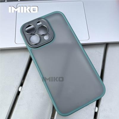 China IMIKO Camera Lens Protector Armor Case Shockproof Aluminum for iphone 12 pro case 13 14 max for sale