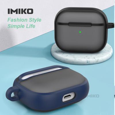 China 2022 Luxury Custom IMIKO Business Luxury Sublimation Matte Skin Frosted Shockproof Cover for apple airpods 2 3 pro silicone cases for sale