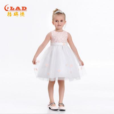 China Breathable Chinese Supplier Knee Length Bridesmaid Dress Child Bridesmaid Small Casual Dress For Special Occasions for sale