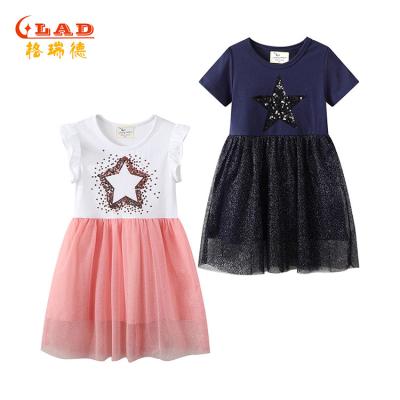 China China Supply Girls Princess Summer Dresses Party Breathable 3 to 5 Years Wear Dresses for Girls for sale