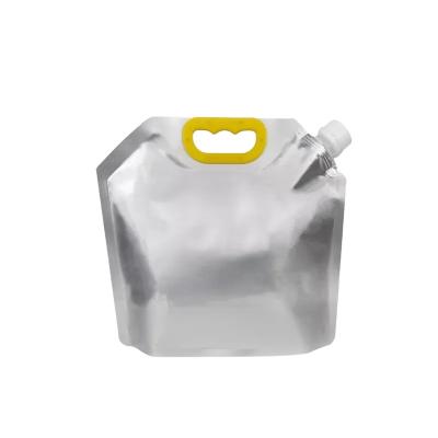 China Various Style Safety 5L Liquid Bags With Aluminum Foil Spout Pouches For Juice for sale