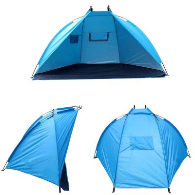 China Straight Tying Type - 1 - 2 Person Easy Tent Family Tent 1-2 Person Camp Folding Beach Waterproof Beach Gazebo Fishing Tent Outdoor Open Tent for sale