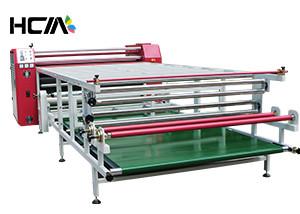 China Textile 1.9m Automatic Rotary Heat Transfer Machine Safe High Hardness for sale