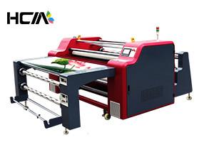 China Large Format Roller Heat Transfer Machine For Fabric High Technology for sale