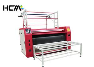 China Advertising Slogan Roll To Roll Heat Transfer Machine CE Silent Operation for sale