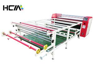 China Garment Roll To Roll Heat Transfer Printing Machine Unique High Precision for sale