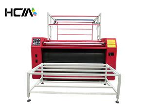 China Creative Sublimation Roller Heat Transfer Machine Rewinding With Teflon Roller for sale