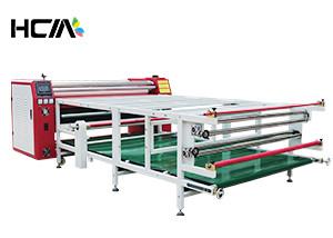 China Outdoor Tent Rotary Heat Printing Machine , Large Format Heat Press Machine Sublimation for sale