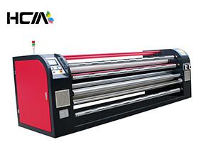 China 220V / 380V Roller Heat Press Machine Apparel Calendar Sublimation Fabric Cut Piece for sale