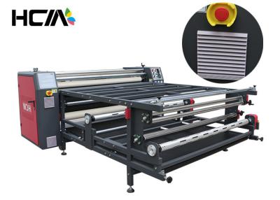 China Calandra Roller Sublimation Machine / 1.8m Wide Roll To Roll Heat Press Machine for sale