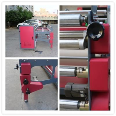 China Automatic Roller Heat Press Machine / Paper Film Printing Machine for sale