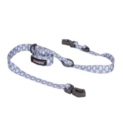 China Dogness Padded Hands Free Pet Leash Double Patterned Dog Pet Reflective Leash Various Dog Lead Features for sale