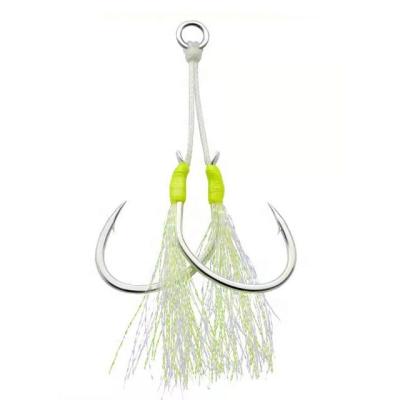 China Sea Fishing Luxury High Carbon Steel Hook With Line Casting Aid Hooks for sale