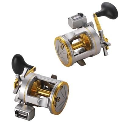 China Pesca Molinete Cnc Angelrolle Big Set Saltwater Reel Angelrolle Conventional Straight Trolling Casting Reel Fishing Aluminum Reel for sale