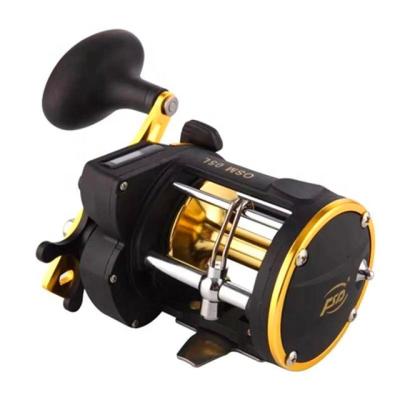 China Straight Sea 2+1BB Counter Fishing Trolling Reel Digital Reel Display Saltwater for sale