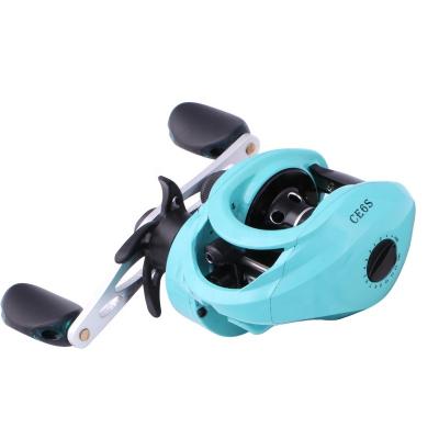 China Ce6s Baitcast Magnetic Brake Straight Lure Fishing Reel OEM for sale