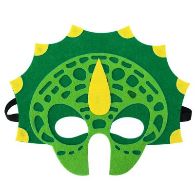 China Wholesale Felt Dinosaur Mask For Kids Party Mask Promotional Mask for sale